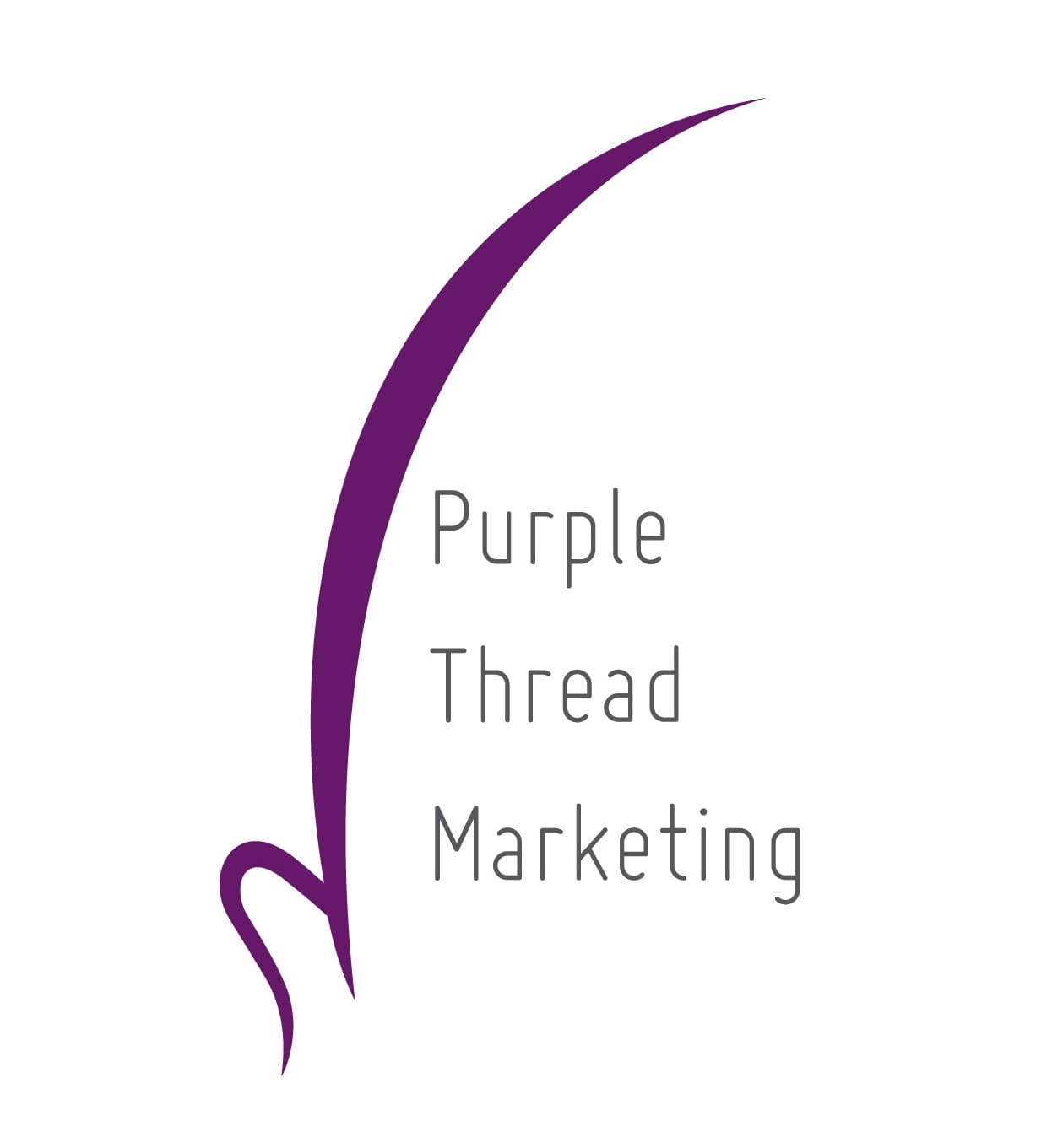 Darryll Wekes - Purple Thread logo